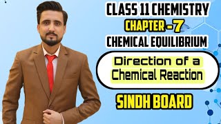 Direction of a chemical Reaction  Class 11 Chemistry Chapter 7 Chemical Equilibrium  Si dh Board [upl. by Hazlett]