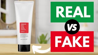 Cosrx Salicylic Acid Daily cleanser Real vs Fake  IMPORTANT Things To Know [upl. by Ahsilaf]