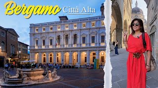 Italy Travel Vlog  Bergamo Città Alta  Northern Italy 🇮🇹 Series Episode 5 [upl. by Saint947]