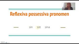 Reflexiva possessiva pronomen [upl. by Wilkey]