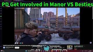 Jakson Reacts to Manor VS Besties Ammo Crate  NoPixel 40 GTA RP [upl. by Aradnahc]