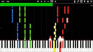 アンインストール ピアノ 【MIDI Synthesia】 [upl. by Asiil671]