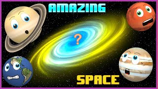 Space Facts  Planets for Kids  Our Solar System  Comparison [upl. by Kinny136]