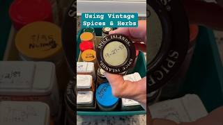 Using Vintage Spices amp Herbs from 1980s amp 1990s Expired Spices Food Storage Prepping 80s 90s Pantry [upl. by Ofella]