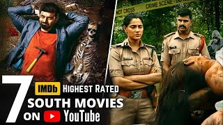 Top 7 Crime Thriller South Movies on YouTube in Hindi  Part 2 [upl. by Akcimat]