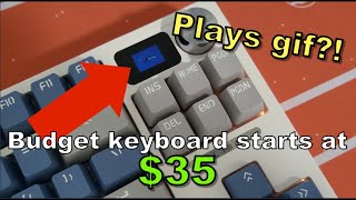 Unbelievable The ultimate Cheap Mechanical Keyboard with Builtin Screen  LT84 [upl. by Dreddy]