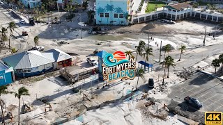 Fort Myers Beach After Hurricane Milton Today Live Cam October 10 2024 [upl. by Janerich]