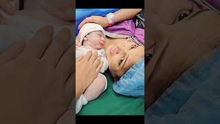 Birth Vlog 👶🥰😍 shorts ytshorts youtubeshorts [upl. by Eiduam]