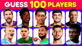 Guess The Player in 3 Seconds  100 Football Players [upl. by Miof Mela]