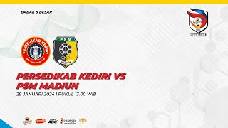 PERSEDIKAB KEDIRI VS PSM MADIUN [upl. by Codi875]