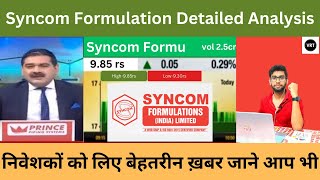 Syncom formulation share latest news  syncom formulation  Syncom formulation share latest news tdy [upl. by Yldarb]