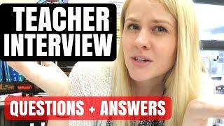 ULTIMATE Teacher Interview Questions And Answers Guide [upl. by Harris919]