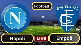 Live  Napoli vs Empoli  Italian Serie ARound 12  Football Live [upl. by Cassell]