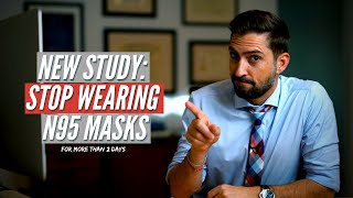 New Study Stop Wearing N95 Masks After 2 Days [upl. by Kral30]