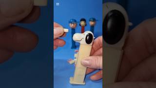 ASMR Dispenser Pez 🍬 quotPeanutsquot Snoopy 🐶🏠 asmr snoopy [upl. by Auos]