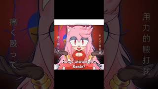 Sonic X Amy animation sonic amy editing shorts [upl. by Einnaoj]