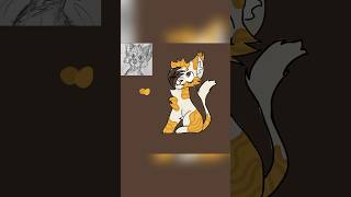 Bright’Heart speed paint read desc warriorcats warriors art drawing [upl. by Howzell273]