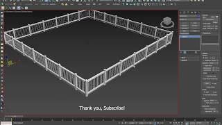 How To Install Railclone in 3dsMax Make a Quick Railing [upl. by Yroggerg]