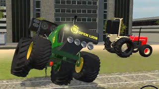 indian vehicle simulator 3d  tractor stunt game 😱😱⚡✔️ [upl. by Veron950]