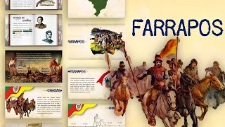 Guerra dos Farrapos  Template de PowerPoint [upl. by Medardas883]