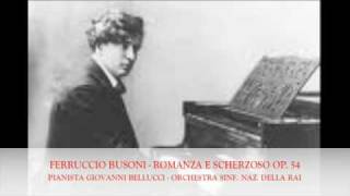 BUSONI ROMANZA E SCHERZOSO OP 54 [upl. by Tav]