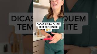 DICAS PARA TENDINITE [upl. by Elyrpa]