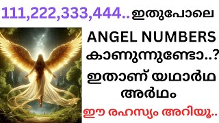 111222333 നിങ്ങൾ ഇത് പോലെ കാണുന്നുണ്ടോ KNOW THE SECRET BEHIND ANGEL NUMBERS [upl. by Kutzer34]