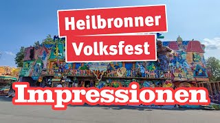 Heilbronner Volksfest 2023  Impressionen FULL HD [upl. by Hamo]