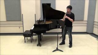 Bach JS  Partita in A minor IV Bouree Anglaise  Taiki Azuma saxophone [upl. by Allenrad]