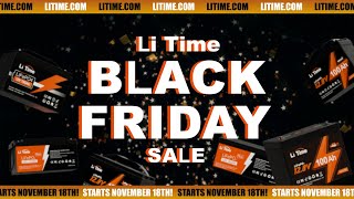 Start from 1118 LiTime Lithium Battery Black Friday Sale [upl. by Alset]