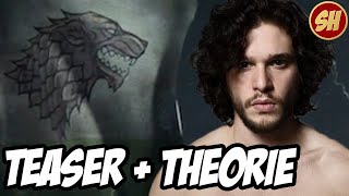 GAME OF THRONES STAFFEL 6  TEASER TRAILER  THEORIE zur nächsten Season  Jon Snow  Serienheld [upl. by Atteugram]