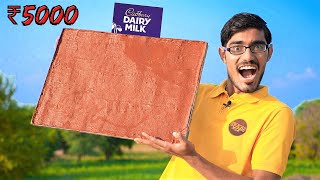 We Made Biggest Chocolate🍫  हमने बनाई ₹5000 की चॉकलेट [upl. by Norris]