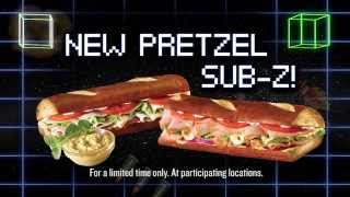 New Quiznos Pretzel Bread Sub [upl. by Nalor]