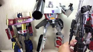 Transformers Masterpiece MP 05 Megatron Takara Chefatron Review [upl. by Fisher]