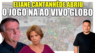 Liberdade de Bolsonaro nas mãos do povo Eliane Cantanhêde abriu o jogo ao vivo Globo [upl. by Luthanen866]