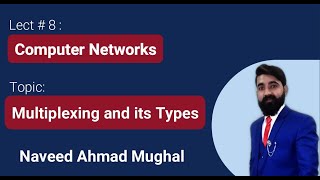 Multiplexing and Its Types in UrduHindi  Computer Networks  Naveed Ahmad Mughal [upl. by Ardnait647]