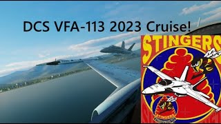 DCS World VFA113 2023 Cruise [upl. by Paryavi223]