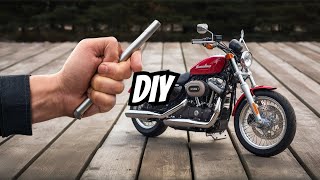 I Made a DIY CHAIN LOCK for my HARLEY [upl. by Butler]