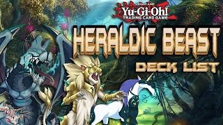 Yugioh Heraldic Beast Deck Profile June 2015 [upl. by Colyer]