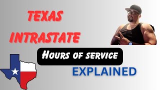 How Texas Intrastate HOS work Compared to the FMCSA Hours of Service trucking [upl. by Sherry317]