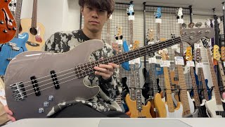 Fender  Aerodyne Special Jazz Bass RW Dolphin Gray【Test Play】 [upl. by Lerak495]