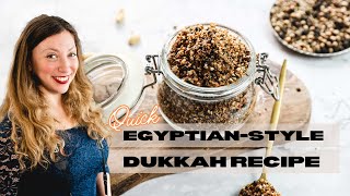 Authentic Egyptian Dukkah How to Make This Versatile Spice Blend at Home [upl. by Aztiley910]