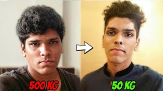 How to Lose 500 Kg FAT in Gym 💪 [upl. by Trebma284]