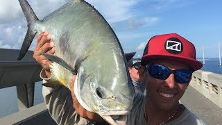 This FISH Will Outsmart YOU EPIC Florida Keys Permit Bridge Fishing [upl. by Htial34]