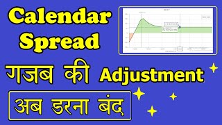 Best calendar spread adjustment  Calendar Spread Adjustment for all markets  how to make calendar [upl. by Ankney]