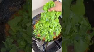 saag sukuti nepali khane kura  saag sukuti butwal  sukuti pakaune tarika  sukuti banaune tarika [upl. by Yemarej]