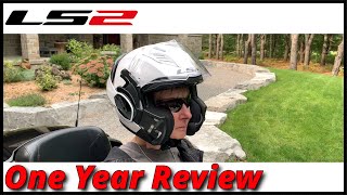 LS2 Valiant II Modular Helmet One year Review [upl. by Sanoj]