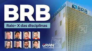 Concurso BRB  Raio X das disciplinas [upl. by Netta]