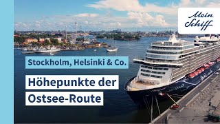 Wunderschöne OstseeRoute an Bord der Mein Schiff Flotte I Mein Schiff [upl. by Catina]