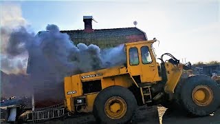 Big Cold Tractors Engines Starting Up and Sound [upl. by Ring]